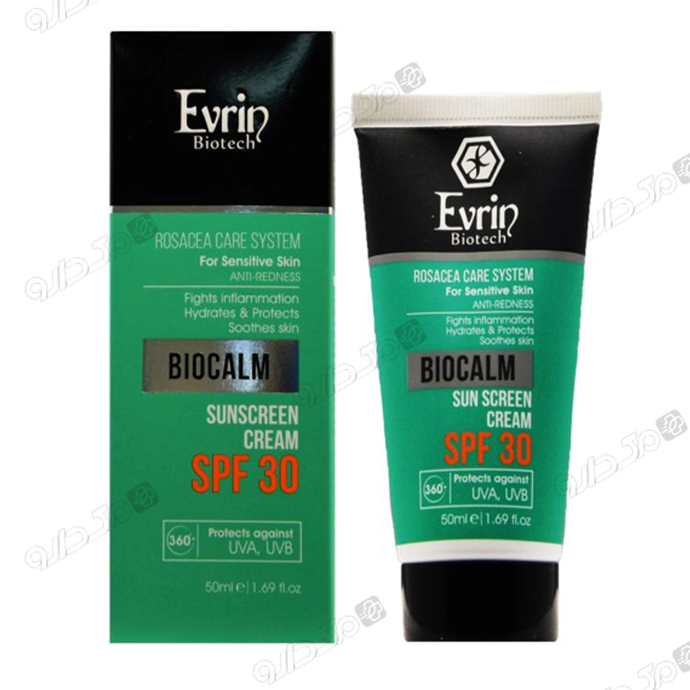 ضد آفتاب پوست حساس بیوکالم SPF30 اورین بیوتک